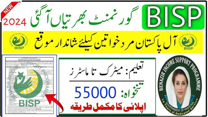 BISP Compliance Monitors Jobs District wise Posts 2024