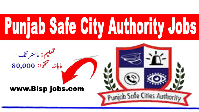 Punjab Safe City Authority Jobs