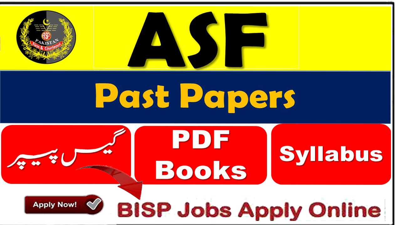 ASF Jobs Written Test Syllabus