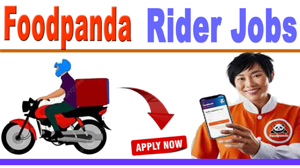 FOODPANDA RIDER JOBS