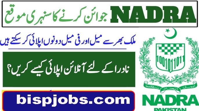 NADRA Jobs 2025 Latest Vacancies - Apply Online