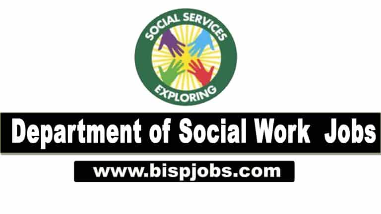 Department of Social Work 