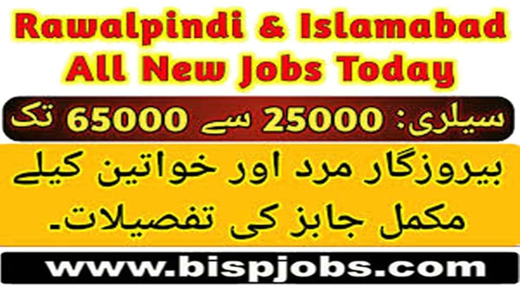 Private Company Jobs In Rawalpindi