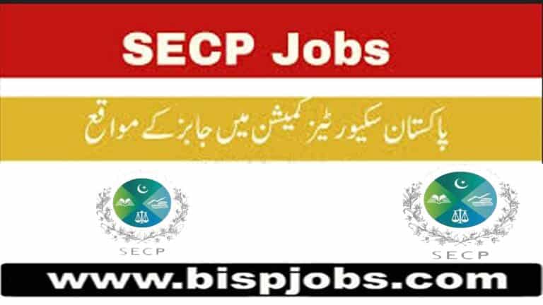 Securities Exchange Commission of Pakistan Jobs