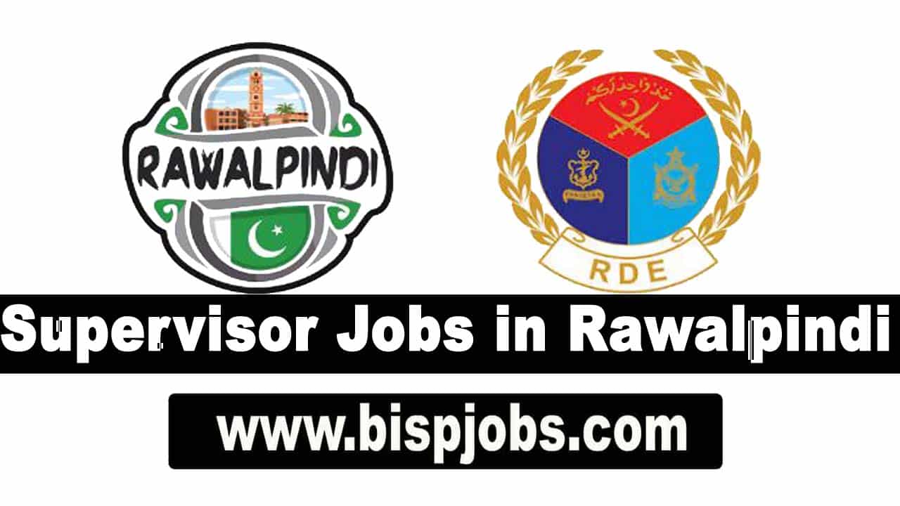 Supervisor Jobs in Rawalpindi