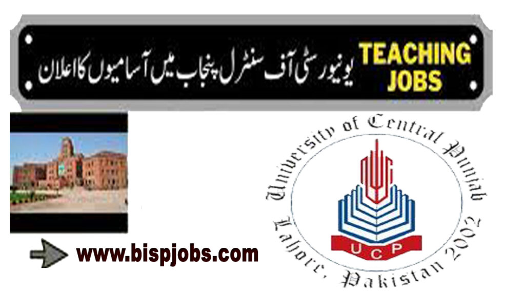 University of Central Punjab Jobs