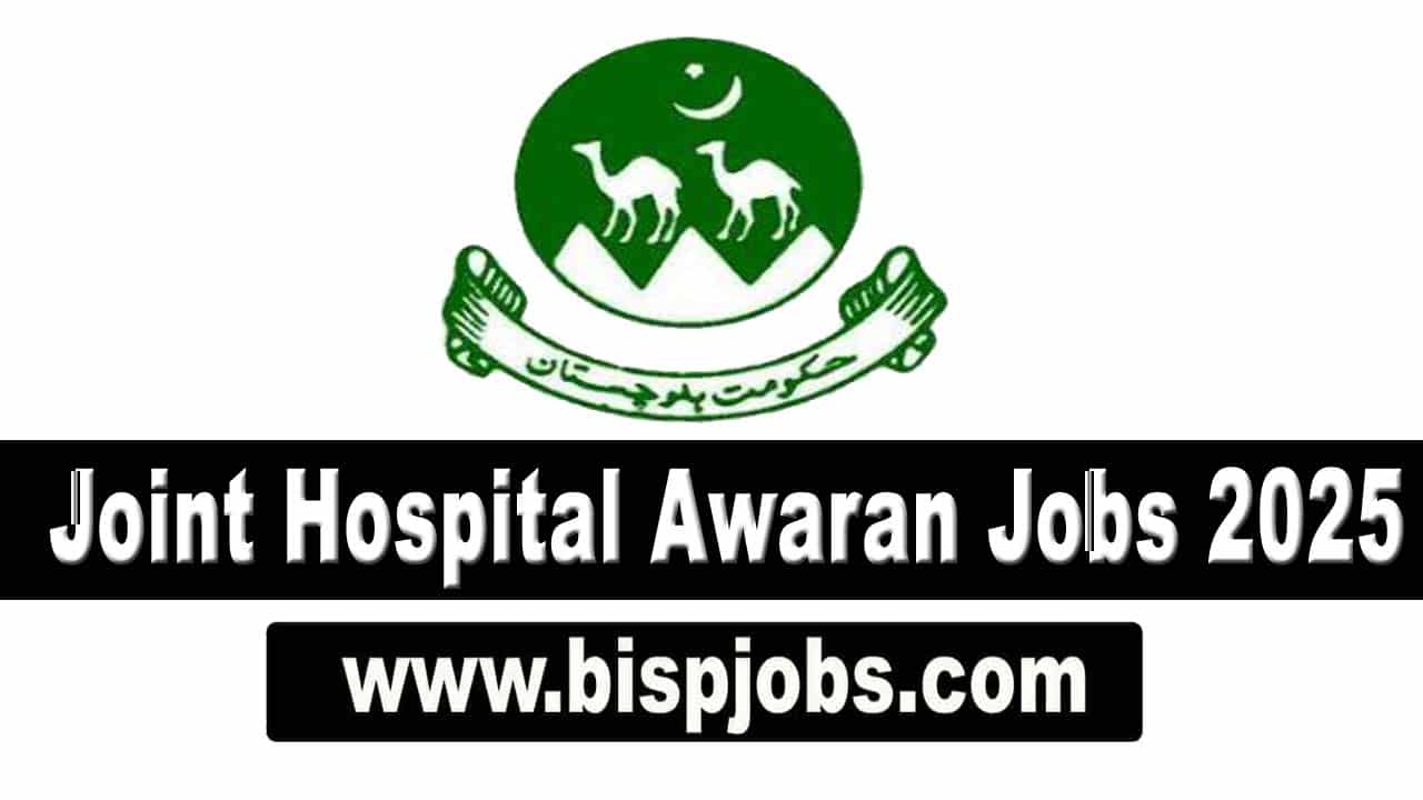 joint hospital awaran jobs